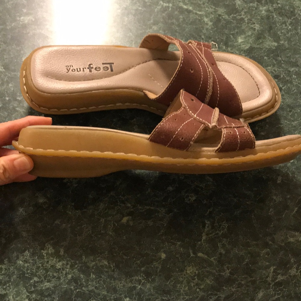 Leather sandals - Picture 2 of 4